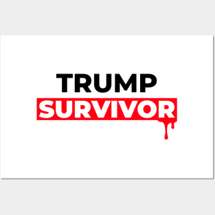 Trump Survivor Posters and Art